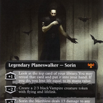 Sorin the Mirthless (VOW-337) - Innistrad: Crimson Vow / Count Dracula (Borderless)