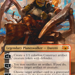 Daretti, Ingenious Iconoclast (MED-GR3) - Mythic Edition (Borderless) Foil