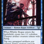 Whirler Rogue (NEC-101) - Neon Dynasty Commander