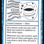 Visitor from Planet Q (CMB1-033) - Mystery Booster Playtest Cards 2021