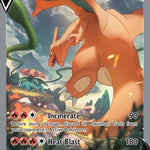 Charizard V (Alternate Full Art) 154/172 - SWSH09 Brilliant Stars Holofoil