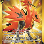 Galarian Zapdos V (Secret) 182/172 - SWSH09 Brilliant Stars Holofoil
