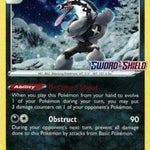 Galarian Obstagoon (Cosmos Holo) 119/202 - Miscellaneous Cards & Products Holofoil