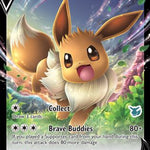 Eevee V (Eevee Stamped) SWSH065 - Battle Academy 2022 Holofoil