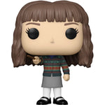 Pop! Harry Potter Hermione with Wand collectible figure from the 20th Anniversary Sorcerer's Stone series, featuring detailed character design.