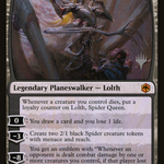 Lolth, Spider Queen (PPAFR-112P) - Adventures in the Forgotten Realms Promos