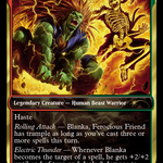 The Howling Abomination (SLD-431) - Secret Lair Drop / Blanka, Ferocious Friend