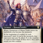 Champions of Minas Tirith (LTC-094) - Tales of Middle-earth Commander: (Extended Art)