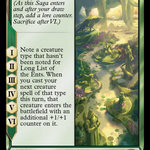 Long List of the Ents (LTR-174) - The Lord of the Rings: Tales of Middle-earth