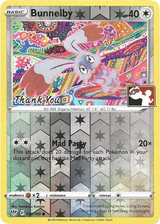 Bunnelby (Thank You Promo) 150/189 - Miscellaneous Cards & Products Reverse Holofoil