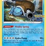 Blastoise 017/078 - Pokemon GO Holofoil