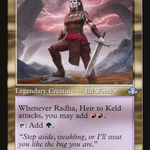 Radha, Heir to Keld (DMR-364) - Dominaria Remastered