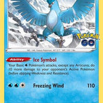 Articuno 024/078 - Pokemon GO Holofoil