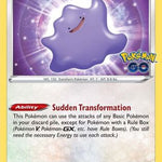 Ditto 053/078 - Pokemon GO Holofoil