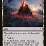 Myriad Landscape (CLB-904) - Commander Legends: Battle for Baldur's Gate