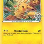 Pikachu (Holiday Calendar) SWSH153/307 - SWSH Sword & Shield Promo Cards Holofoil