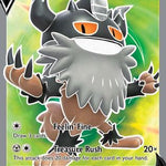 Galarian Perrserker V (Full Art) 183/196 - SWSH11 Lost Origin Holofoil