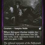 Arrogant Outlaw (DBL-084) - Innistrad: Double Feature