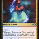 Thundering Djinn (MH1-215) - Modern Horizons
