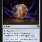 Talisman of Creativity (CLB-876) - Commander Legends: Battle for Baldur's Gate