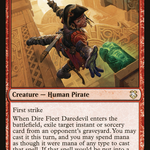 Dire Fleet Daredevil (AFC-121) - Forgotten Realms Commander