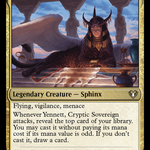 Yennett, Cryptic Sovereign (CMM-363) - Commander Masters