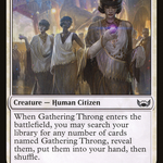 Gathering Throng (SNC-013) - Streets of New Capenna