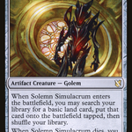 Solemn Simulacrum (C19-222) - Commander 2019
