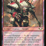 Knight Rampager (40K-80★) - Warhammer 40,000 Commander Foil