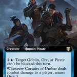 Corsairs of Umbar (LTC-102) - Tales of Middle-earth Commander: (Extended Art)