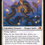 Ao, the Dawn Sky (PPNEO-002) - Kamigawa: Neon Dynasty Promos