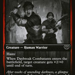 Daybreak Combatants (DBL-420) - Innistrad: Double Feature