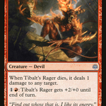 Tibalt's Rager (WAR-147) - War of the Spark