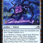 Reckoner Bankbuster (PRE-255S) - Kamigawa: Neon Dynasty Promos Foil