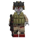 Modern Female Soldier Zombie - Mil-Blox