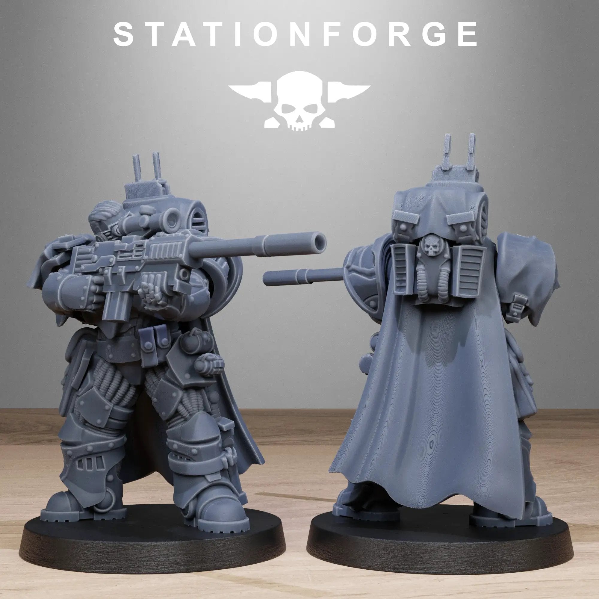 3D Printed Socratis Snipers x10 by StationForge Miniatures by Last Hope Miniatures