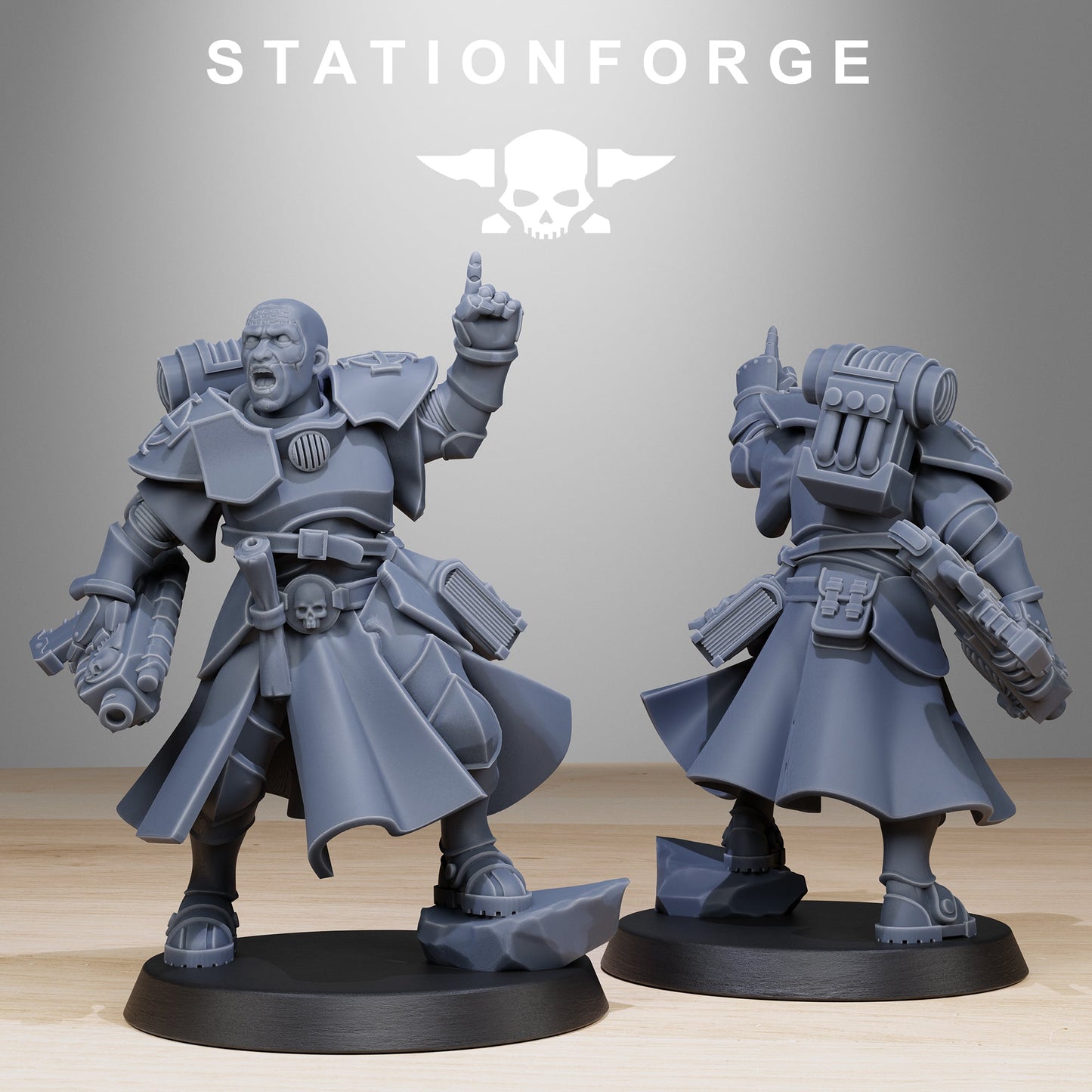 3D Printed Vadalites Brotherhood by StationForge Miniatures