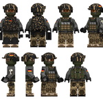 German Bundeswehr Federal Defense 5 Man Squad - Mil-Blox