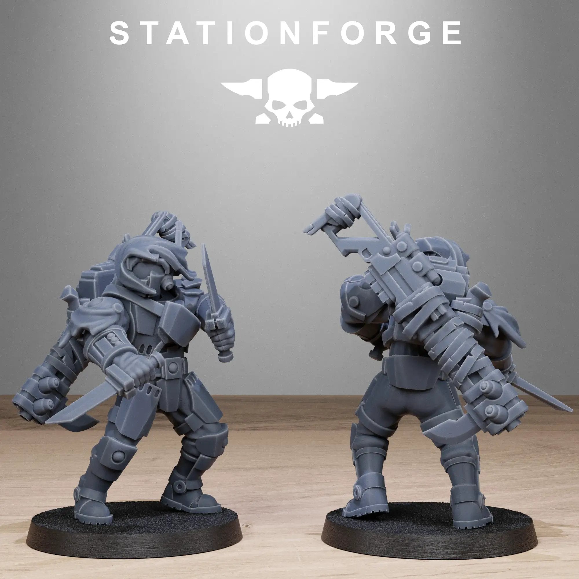 3D Printed Tarion Hunters x10 by StationForge Miniatures by Last Hope Miniatures