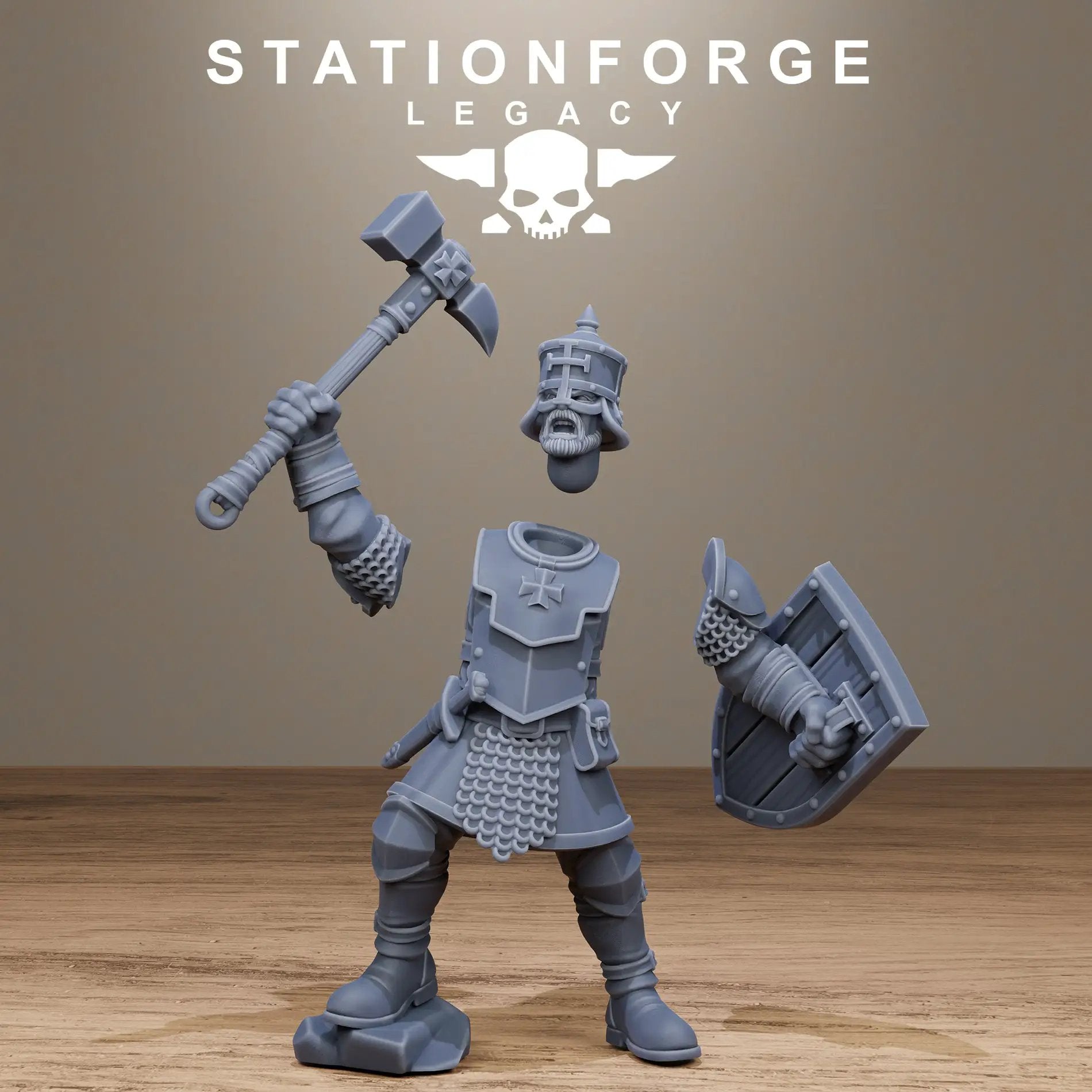 3D Printed Thorncrest Infantry by StationForge Miniatures by Last Hope Miniatures