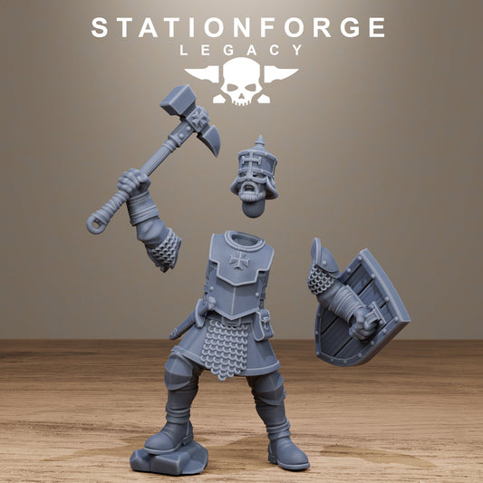 3D Printed Thorncrest Infantry by StationForge Miniatures