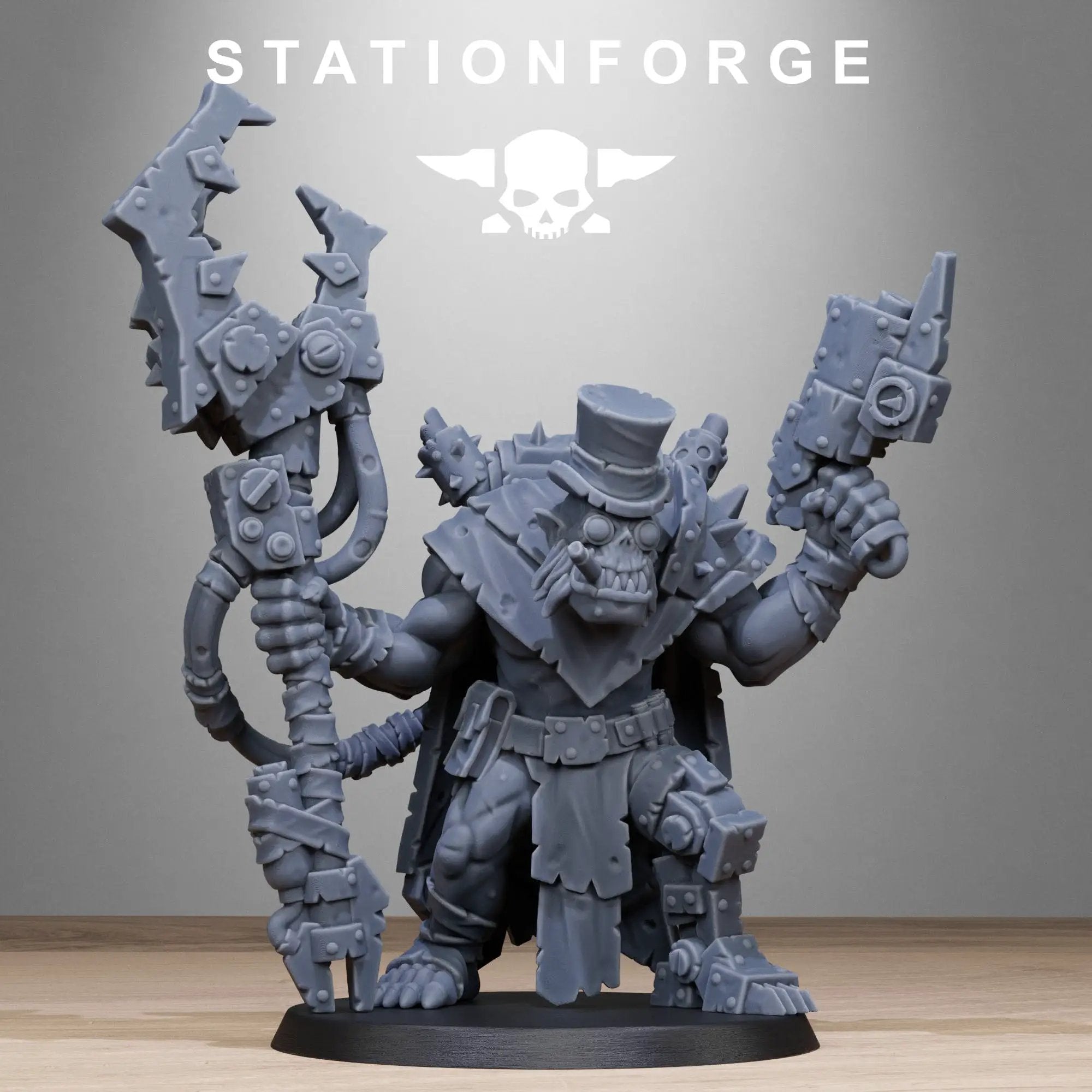 3D Printed Orkaz Madman by StationForge Miniatures by Last Hope Miniatures