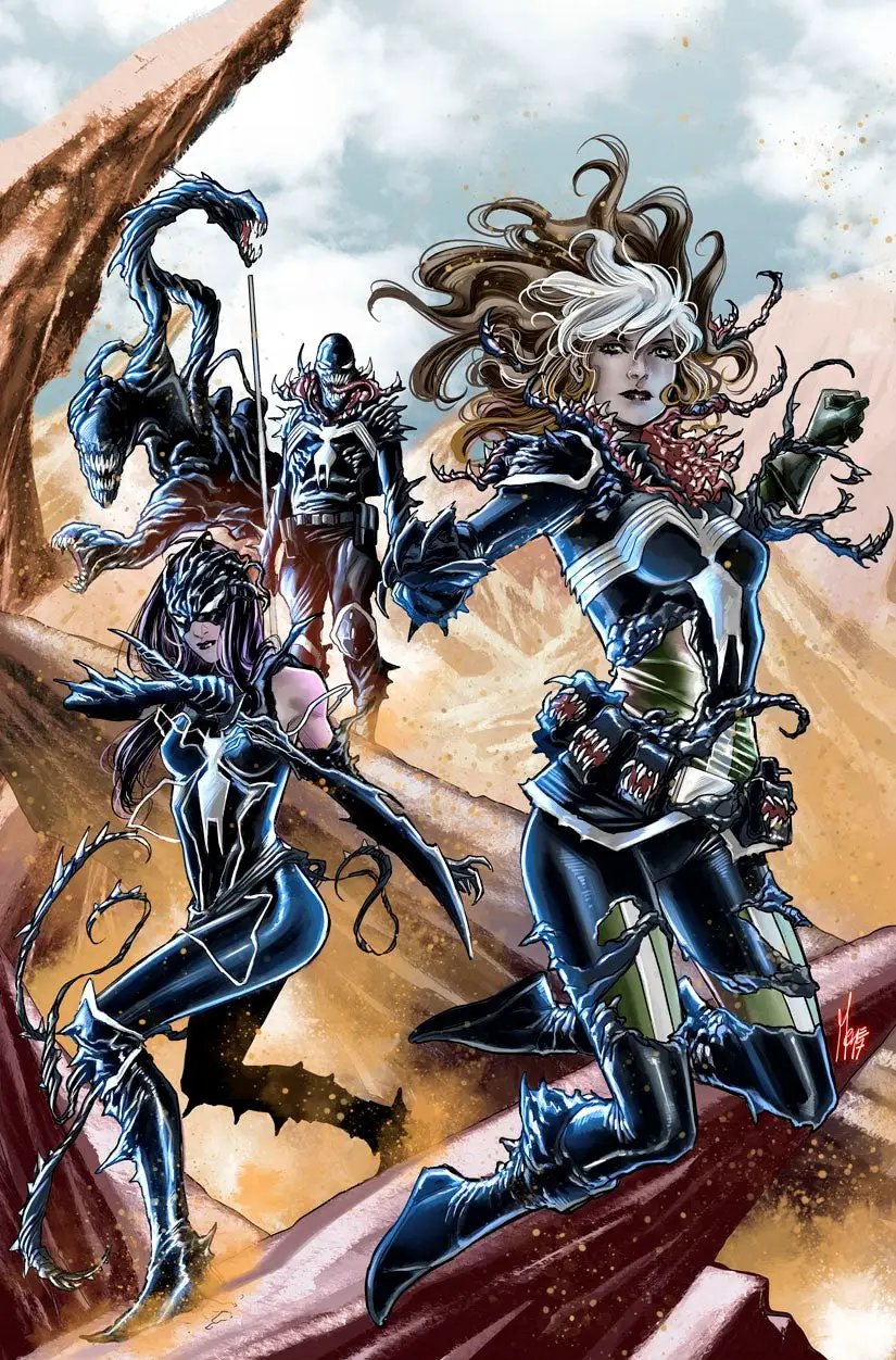 Venomverse #1 Unknown Comic Books Exclusive Checchetto Virgin by Unknown Comic Books