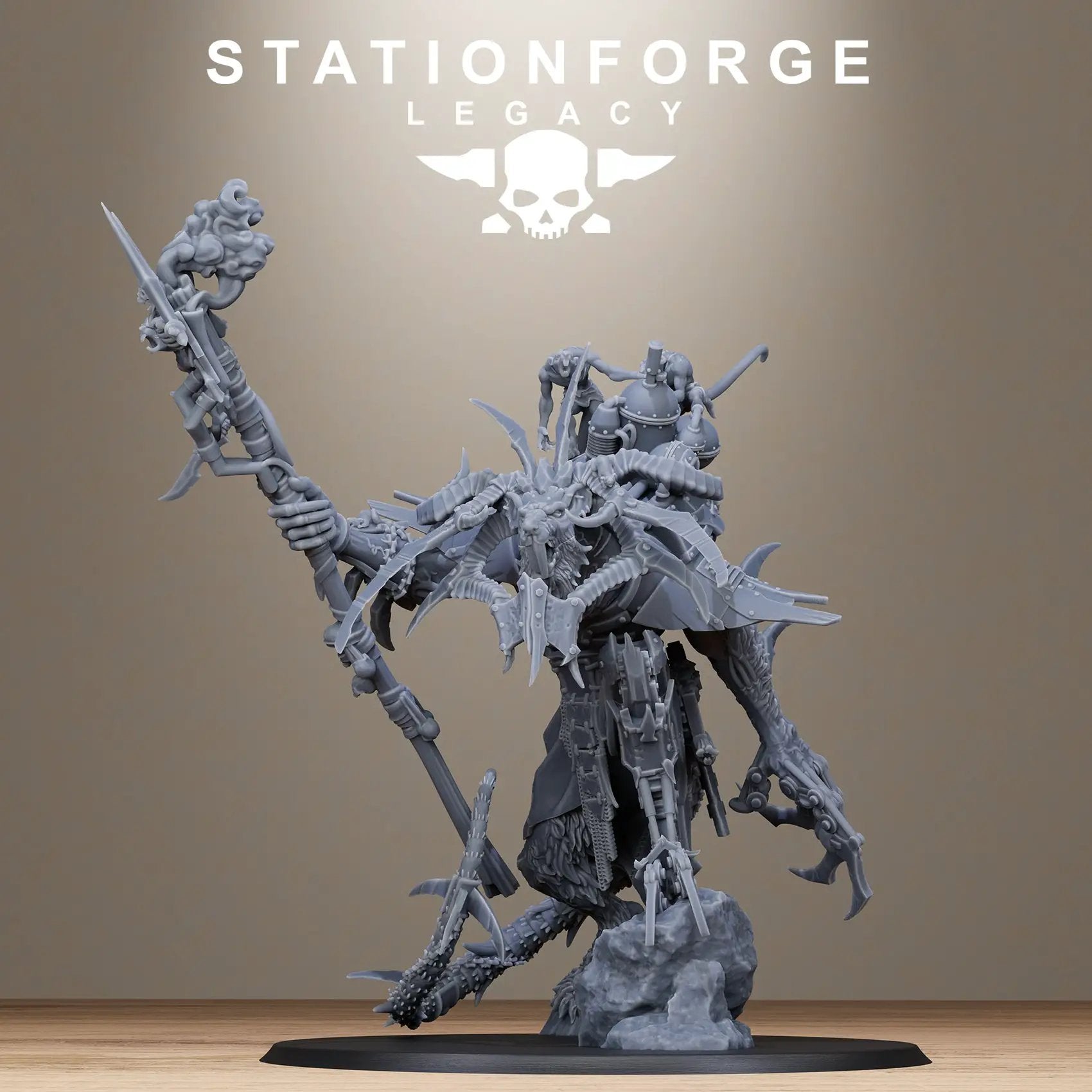 3D Printed Rotfang King by Stationforge Legacy Miniatures by Last Hope Miniatures