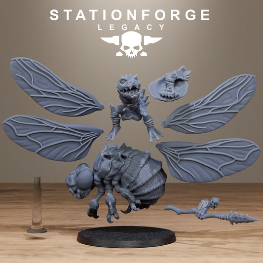 3D Printed Bogkin Flies by StationForge Miniatures