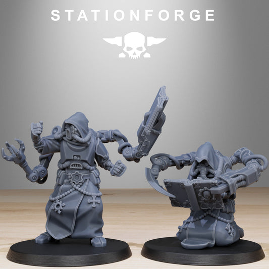 3D Printed Scavenger Monks by StationForge Miniatures