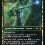 Nylea, Keen-Eyed (THB-266) - Theros Beyond Death: (enchantment, Showcase)