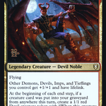 Raphael, Fiendish Savior (PRE-292S) - Battle for Baldur's Gate Promos Foil