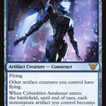 Cyberdrive Awakener (NEC-012) - Neon Dynasty Commander