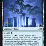 Boseiju, Who Endures (PRE-266S) - Kamigawa: Neon Dynasty Promos Foil